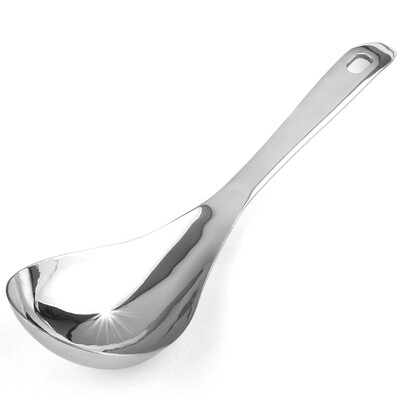 

Jingdong Supermarket Jirui Kitchen DIY Gadgets Classic Series Thickening Lengthening Stainless Steel Simple Large Dinner Soup Spoon CP3009