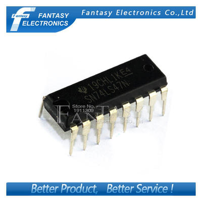 

50PCS SN74LS47N DIP16 SN74LS47 DIP 74LS47N 74LS47 new&original IC free shipping