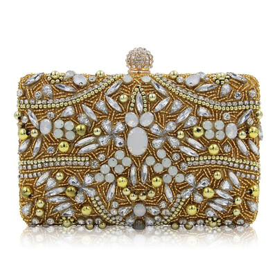 

Milisente New Design Luxury Diamond Clutch Ladies Wedding Purses Girls Party Bags Women Gold Evening Bag Top Qaulity
