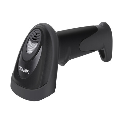 

Deli deli fast invoicing barcode gun wired one two-dimensional code scanner computer mobile phone screen payment cash register scan code gun 14883P
