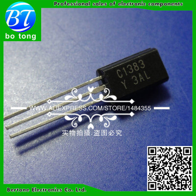 

Free shipping 2SC1383 C1383 1383 NPN Transistor TO-92L Triode Low Power Transistor 20pcs/bag