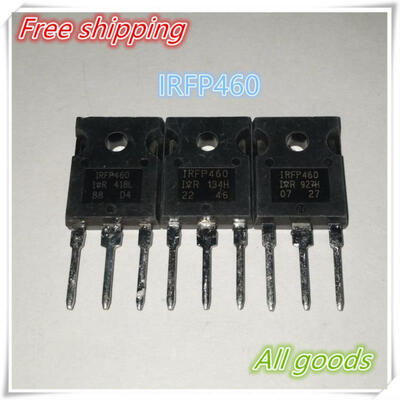 

free shipping 10pcs IRFP460 IRFP460PBF IRFP460A IRFP460LC N-Channel Power MOSFET Transistor