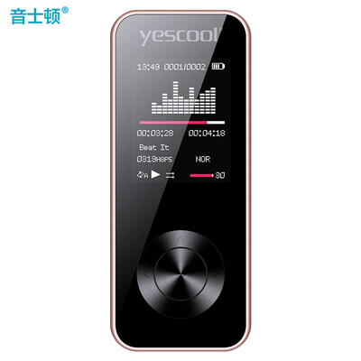 

Музыка (mp3) Yescool MP3 Music Player Lossless Noise Reduction Обучение High-definition Screen Card MP4 Sports Portable Walkman 8GB X2 Rose Gold