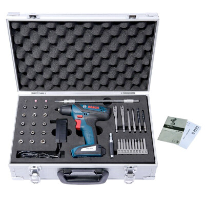 

Bosch BOSCH TSR 1000 Cordless Drill Screwdriver Aluminum Box Gold Set Jingdong Special for 0601992U80