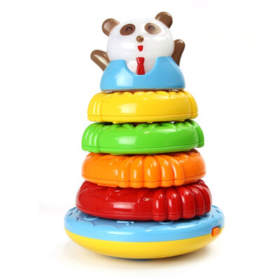 

Oubi (AUBY) puzzle toys panda stacked circle baby children music light tumbler stack музыка 463465DS (старая и новая упаковка случайной доставки)