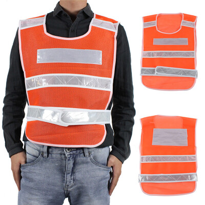 

PAO MOTORING High Safety Security Visibility Reflective Vest Reflective Tape Construction Traffic/Warehouse Light Red/Yellow NEW