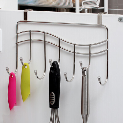 

Ou Runzhe hook coat hook stainless steel seamless cabinet wardrobe door back door rack
