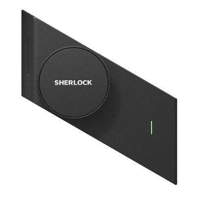

Sherlock SHERLOCK smart stickers S home smart security door APP WeChat electronic lock black left door