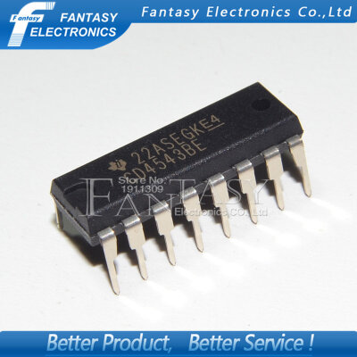 

10PCS CD4543BE DIP16 CD4543 DIP new&original IC free shipping
