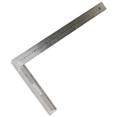 

Wick Wco WK52500 500mm aluminum alloy steel square stainless steel double-sided scale heavy aluminum profile square foot ruler -shaped ruler wood ruler ruler square