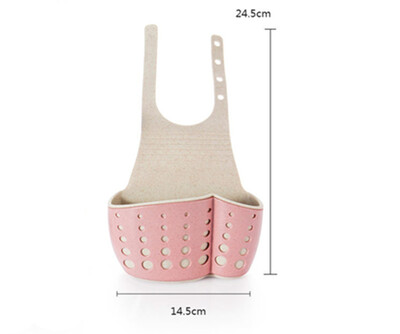 

Cntomlv Kitchen Sponge Drain Holder Wheat Fiber Sponge Storage Rack Basket Wash Cloth Or Toilet Soap Shelf Organizer