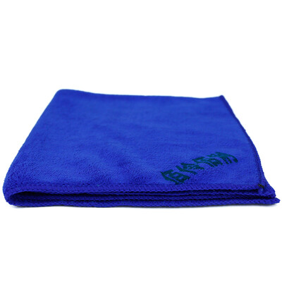 

Car wash towel cleaning cloth car supplies cleaning absorbing water cleaning towel 4040CM single blue