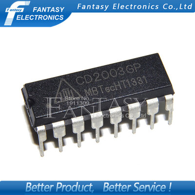 

10PCS CD2003GP DIP16 CD2003 DIP new&original IC free shipping