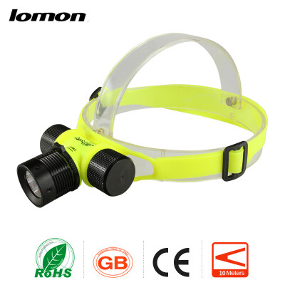 

Professional Scuba Diving LED Headlamp Rechargeable LED Headlight Underwater Torchlight High Power Waterproof Outdoors