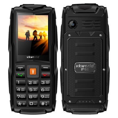 

Vkworld New Stone V3 Quad Band Unlock Phone Russian Keypad 24 inch SC6531CA IP68 Waterproof Power Bank Bluetooth Flashlight 20MP