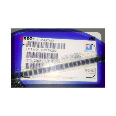 

Free shipping 500PCSLOT 1SMA4746 1SMA4746A 4746 SMA DO-214AC 18V ORIGINAL ZENER DIODES SMD making BM