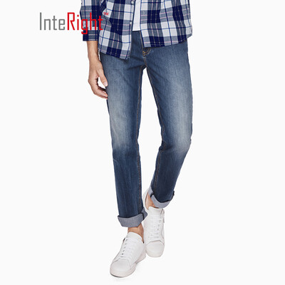 

INTERIGHT fit slim jeans in blue 32L
