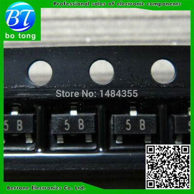 

100PCS BC807 BC807-25 SOT-23 PNP (PARK: 5B ) 0.5A/45V general purpose transistor