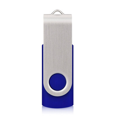 

Fillinlight Blue Swivel USB Flash Drive USB 20 Pen Drive Promotional Thumb Drive