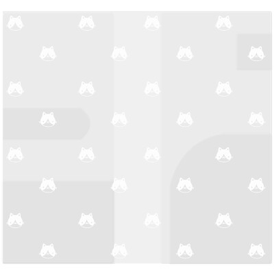 

Kinbor handbook protector transparent PVC envelope match with weekly plan account book cat KGQ22401