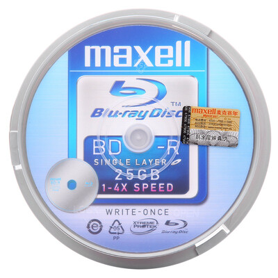 

Maxell (Maxell) Выход станции BD-RE 25G толстые голубые фишки перезаписываемых дисков в штучной упаковке