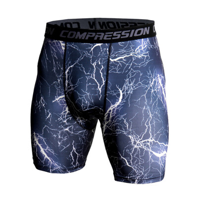 

3D Camo Compression Shorts Men 2018 Short Pants MMA High Elastic Skinny Leggings Bodybuilding Tights Men Fitness Sweat shorts