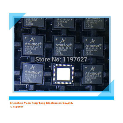 

10PCS/LOT AR8033 AR8033-AL1A QFN32 QFN Fast Ethernet chip new%original IC electronics