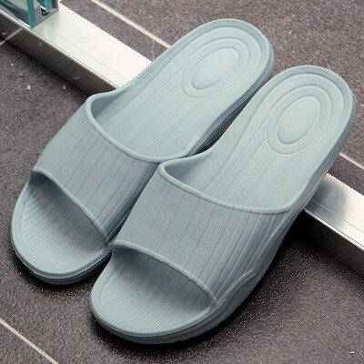 

Ou Runzhe slippers home bathroom EVA thick bottom non-slip sandals pink  code