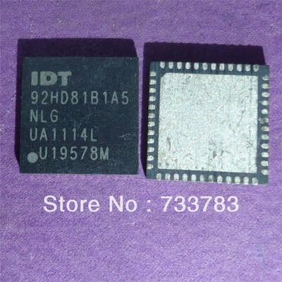 

5pcs/lot IDT92HD81B1A5NLG IDT 92HD81B1A5NLG 92HD81B1A5 NLG CODEC+SPEAKER AMPLIFIER+CAPLESS HP+LDO