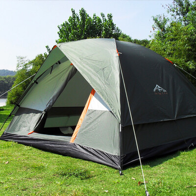 

Ship Form RU Three Person 200*200*130cm Double Layer Weather Resistant Outdoor Camping Tent for Fishing, Family Party
