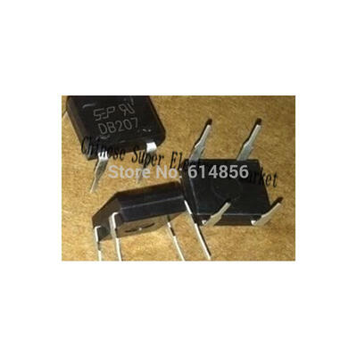 

10PCS DB207 DIP4 2A 1000V Rectifier Bridge