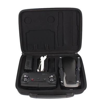 

KYOTSU Jing Sheng Dajiang DJI "Mira MAVIC AIR Portable Suitcase PU Carbon-Coated Waterproof Storage Bag Light Travel Black