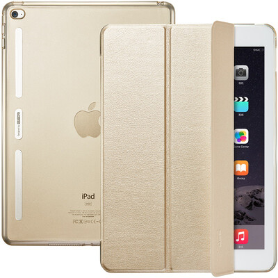 

Миллиард цветов (ESR) Apple IPAD AIR2 / 6 защитный рукав / падение оболочки сопротивления тонкая мягкая подставка бездействующим кожа три раза цвет рамки Ю Ю тихий черный цвет серия