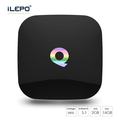 

Q Box Android TV Box Amlogic S905 Quad Core 2GB 16GB Android 5.1 Wifi KD16.0 Полностью загруженный Bluetooth 4.0 iptv box