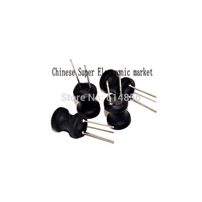 

20PCS 3A 100uH 101 +/- 10% 8mm x 10mm DIP Radial Power Inductor