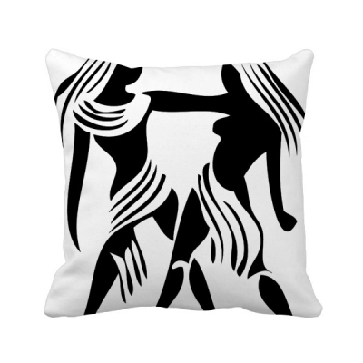 

Constellation Gemini Zodiac Sign Square Throw Pillow Insert Cushion Cover Home Sofa Decor Gift