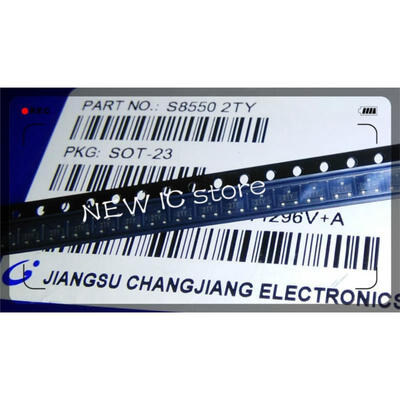 

200PCS New MMBT8550LT1G MMBT8550 S8550 05A 25V Marking code 2TY PNP transistor SOT23