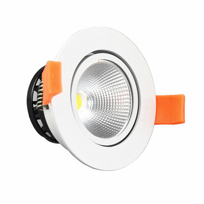 

5W Белый свет привело COB чип downlight dimmer Встраиваемый светодиод Потолочный светильник led Spotlight