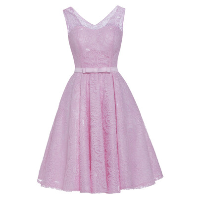 

CAZDZY Scoop Neck Zipper-Up A Line Homecoming Dress
