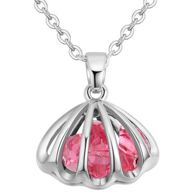 

Austria Crystal Pendant Necklaces For Women Ladies Short Chain Necklaces Vintage Fashion Jewelry Accessories 27907