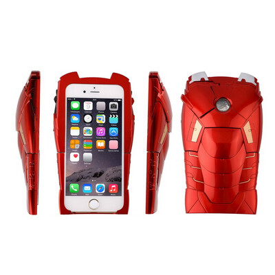 

3D - чудо Ironman тяжело задник дело призыв привел свет дело для iPhone 6