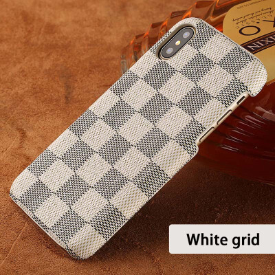 

LANGSIDI Genuine Leather Phone Case For iPhone X High Quality Print Cover Anti-shock Back cover