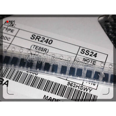 

500pcslot New Original SR240 1N5822 SS24 SMA 2A 40V SMD schottky diode free shipping