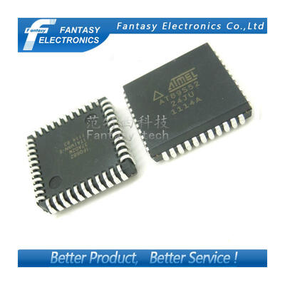 

5PCS AT89S52-24JU PLCC44 AT89S52 PLCC AT89S52-24 Programmable Flash new and original IC free shipping
