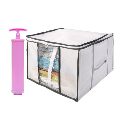 

Too storage box toy clothes sundries vacuum compression storage box storage box containing compression bag collapsible pump