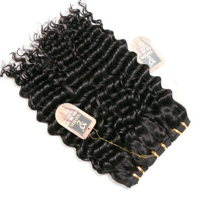 

YAVIDA Hair 7A Brazilian Virgin Hair 3 Bundles Brazilian Deep Wave Virgin Brazilian hair Deep wave Human Hair Weave