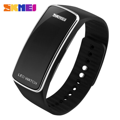 

Fashion LED Digital man Sports Watches Dress Waterproof Outdoor Digital Watch Dual Time Wristwatch Relogio Masculino