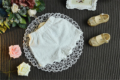 

Princess Lace Baby girls shorts Summer Spring 2016 children shorts kids shorts for girls clothes toddler girl clothing