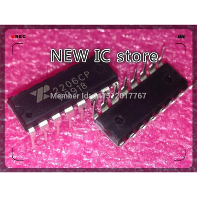 

Free shipping 2pcs/lot XR2206 XR2206CP DIP-16 100% new Best quality