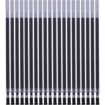 

Deli deli 05mm black gel pen refill bullet pen pen pen refill 20 box S760